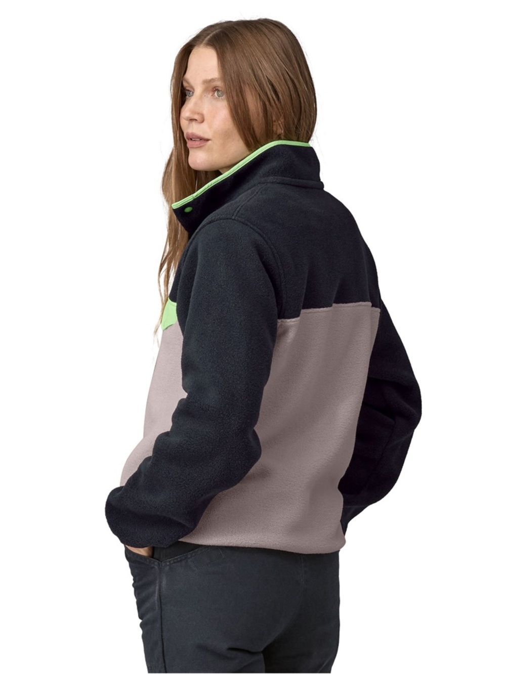 PATAGONIA W'S LIGHTWEIGHT SYNCHILLA SNAP-T FLEECE PULLOVER- Medium - Picture 3 of 7